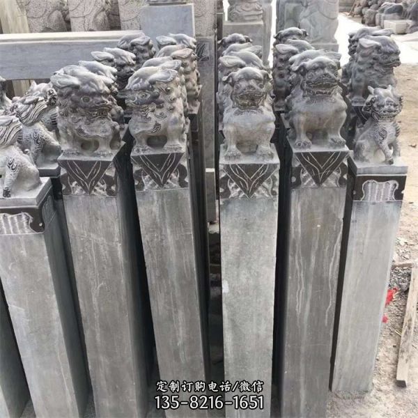 庭院景區裝飾花崗巖栓馬樁（2）