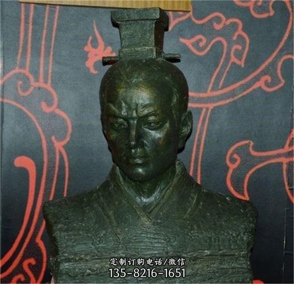 純銅鑄造歷史名人景觀雕塑（5）