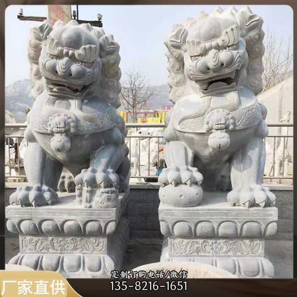 庭院景區大理石雕刻動物雕塑（5）