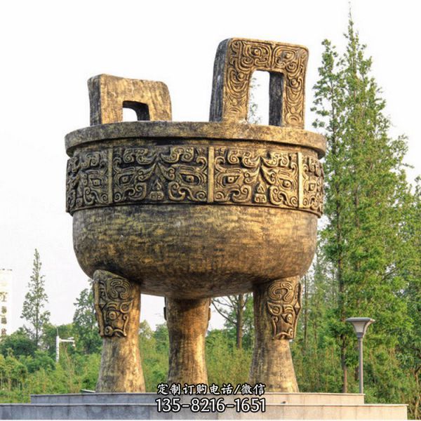 寺廟大型仿古青銅器雕塑（2）