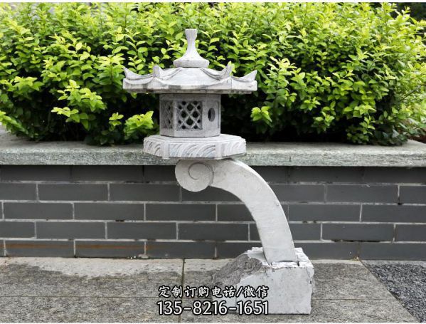 中式別墅庭院戶外石燈雕塑（2）