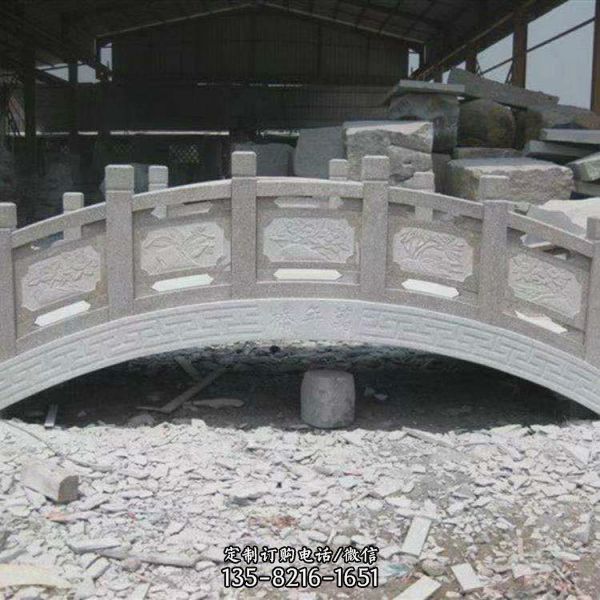 庭院石拱橋擺件護欄景觀小橋蘇氏園林建筑花崗巖小石橋