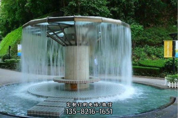 戶外石雕噴泉水景制作 噴泉水景雕塑（1）