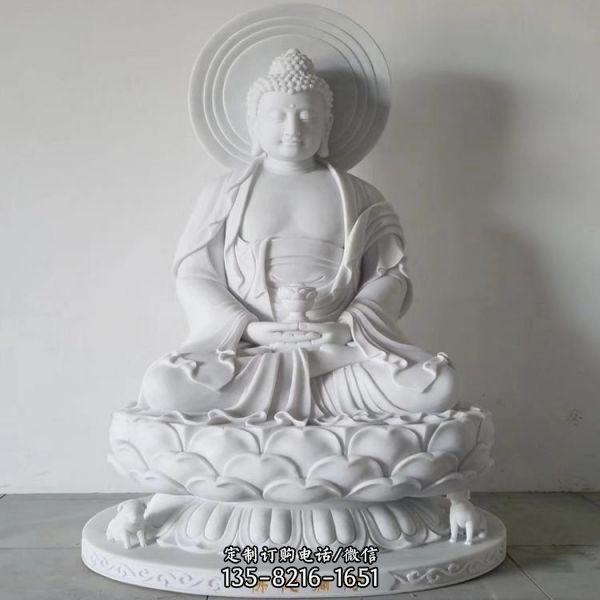 石雕漢白玉寺廟佛堂佛像雕塑（5）