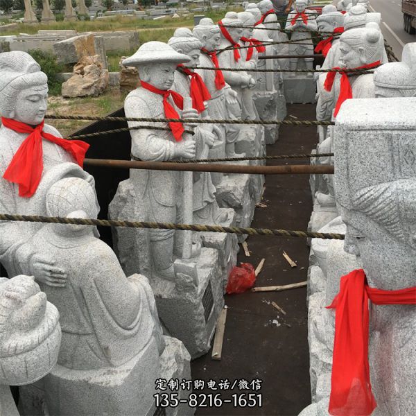 大型廣場(chǎng)文化二十四孝雕塑（4）