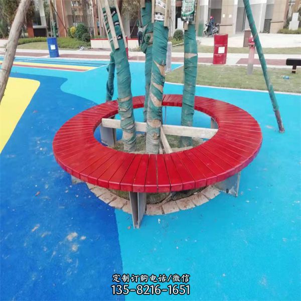 公園戶外不銹鋼彩繪創意座椅