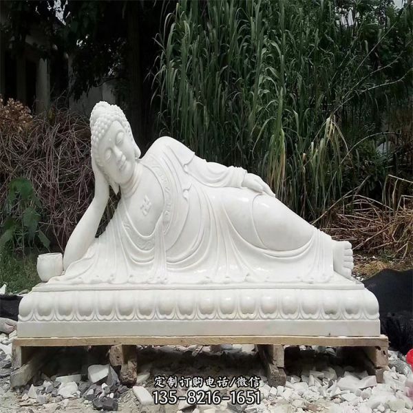 寺廟大理石羅漢佛像雕塑（4）