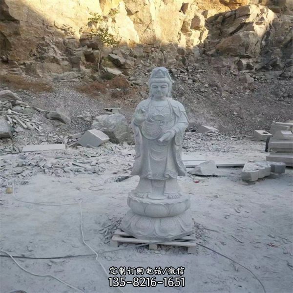 寺廟大理石羅漢佛像雕塑（5）