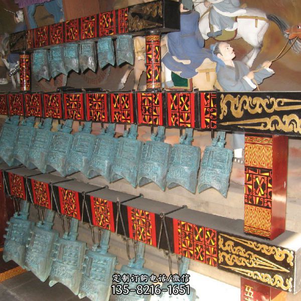 寺廟景區(qū)擺放祈福鐵鐘銅鐘掛件（3）