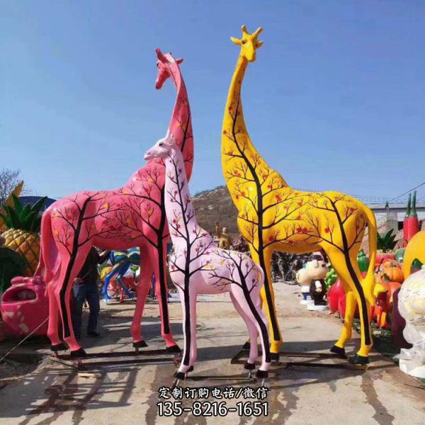 游樂場裝飾品 玻璃鋼仿真動物景觀雕塑（4）