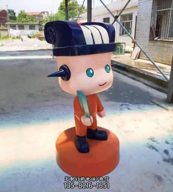 商場游樂園玻璃鋼卡通動漫人物雕塑（2）