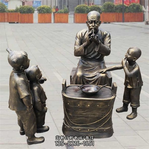 商業街小品情景民俗人物雕塑（1）