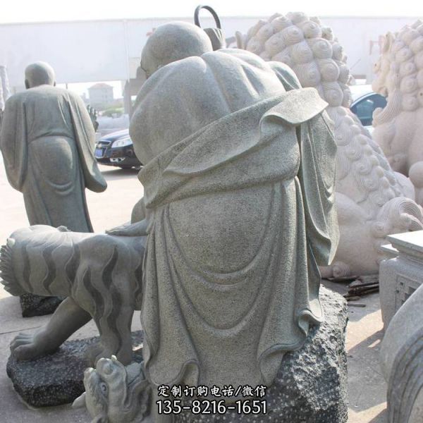 園林景區大型石雕十八羅漢雕塑（4）
