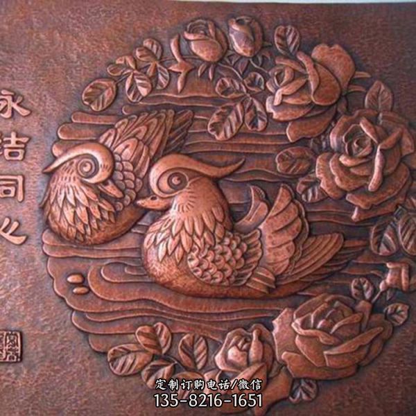 園林室外裝飾浮雕人物景觀鍛銅雕塑（5）