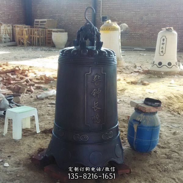 廟宇祭典銅鐘 國泰民安祈福大鐘銅工藝品（3）