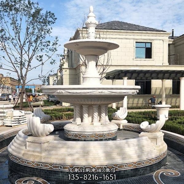 庭院園林石雕噴泉流水缽