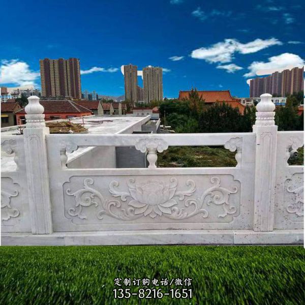 河道大橋石材護(hù)欄雕塑（1）