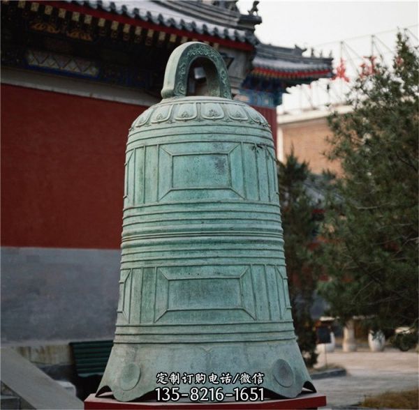 寺廟大型祈福鑄造青銅鐘黃銅鐘（1）