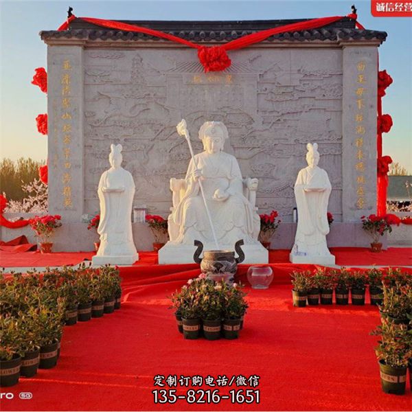 寺院供奉佛像大理石石雕園林景觀擺件（2）