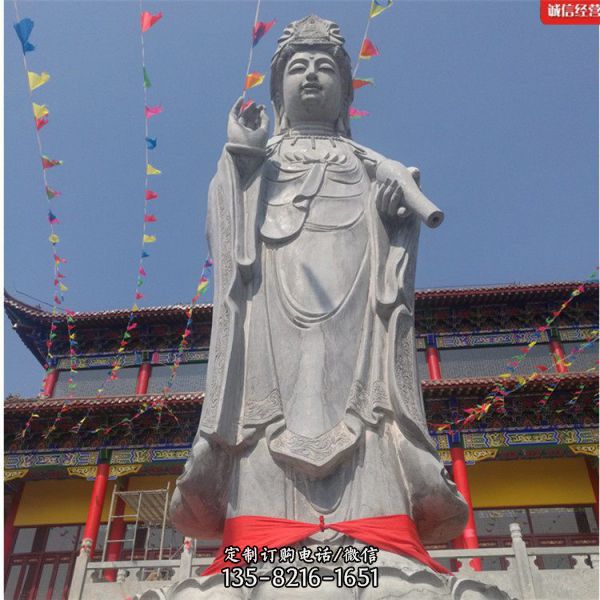 寺院供奉佛像大理石石雕園林景觀擺件（3）