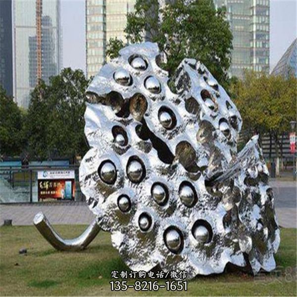 不銹鋼景觀雕塑  戶外公園景區大型擺件（4）