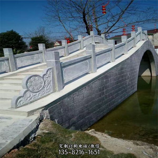 城市河道花崗巖石雕圍欄雕塑（1）