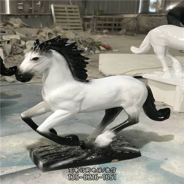庭院大門吉祥擺件玻璃鋼飛馬雕塑（2）