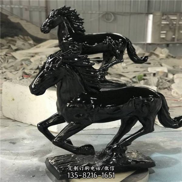 庭院大門吉祥擺件玻璃鋼飛馬雕塑（4）