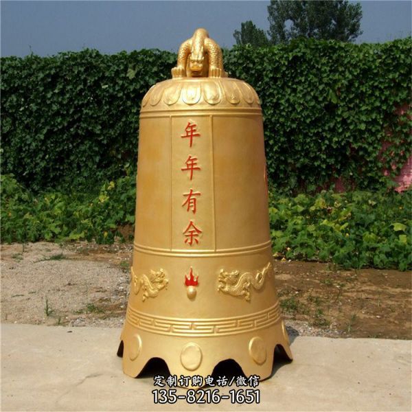 寺廟大型銅雕銅鐘雕塑（8）