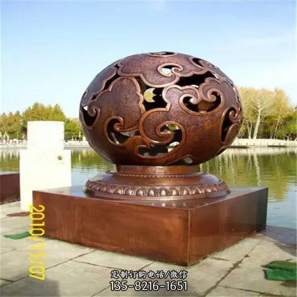 不銹鋼園林大型戶外景觀雕塑擺件（1）