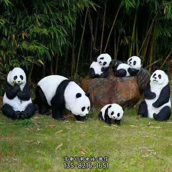 小區不銹鋼抽象動物主題雕塑（1）