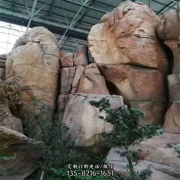 大型公園游樂園主題塑石假山造景雕塑（3）