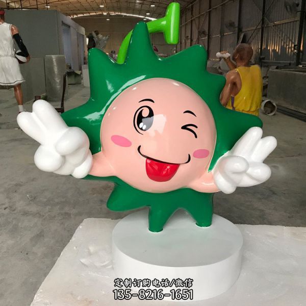 游樂園玻璃鋼卡通公仔雕塑（4）