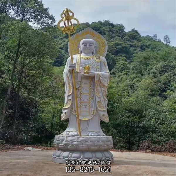 景區(qū)景點(diǎn)戶外大型石雕地藏王雕塑（1）