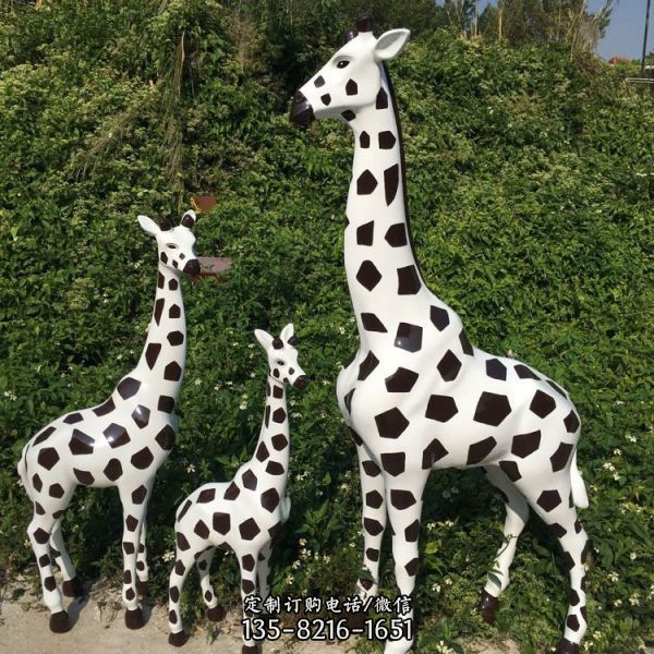 卡通動物造型游樂園玻璃鋼仿真動物雕塑（1）