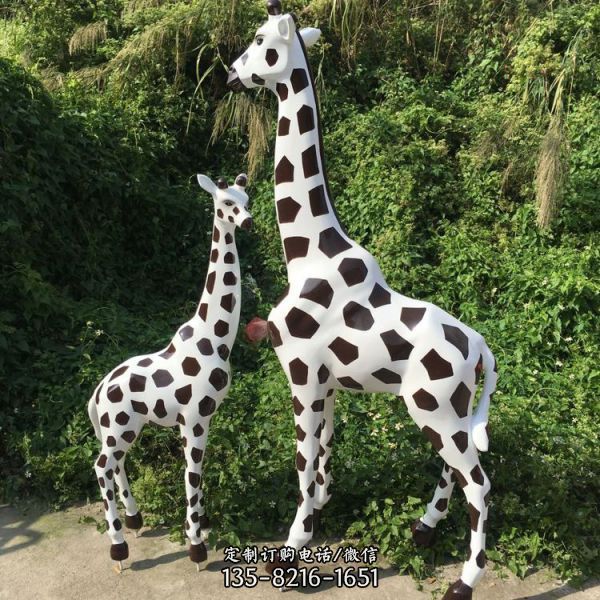 卡通動物造型游樂園玻璃鋼仿真動物雕塑（2）