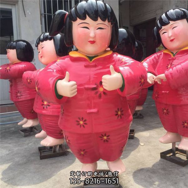 戶外景觀主題公園擺件卡通人物動物雕塑（1）