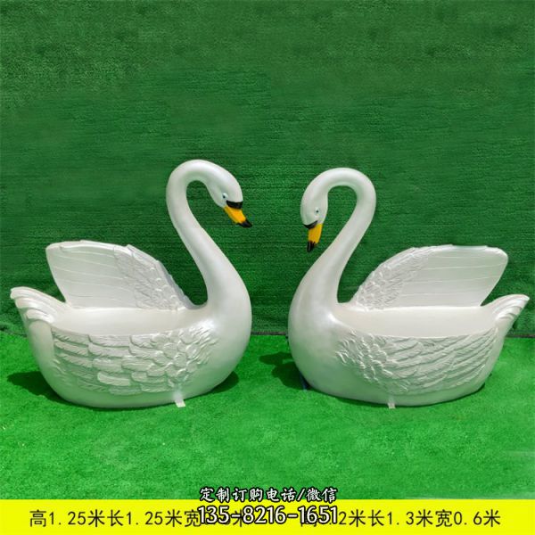 景區(qū)創(chuàng)意玻璃鋼卡通動(dòng)物座椅（8）