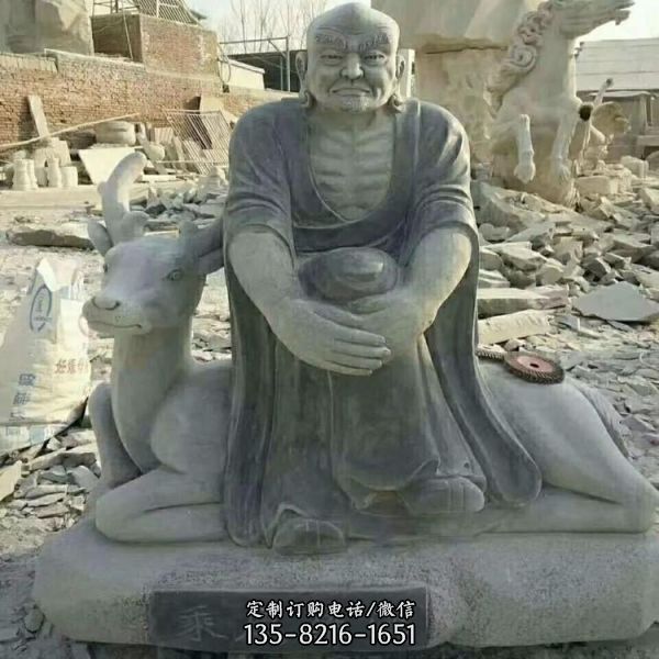 景區廟宇十八羅漢大理石人物佛像觀音雕塑（3）