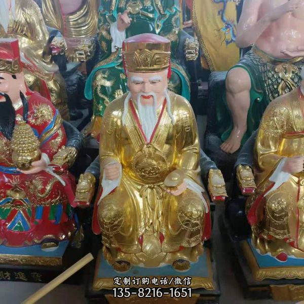 寺廟家居玻璃鋼彩繪供奉佛像雕塑（1）