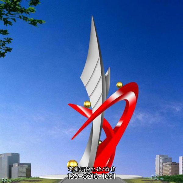 企業文化不銹鋼創意雕塑素材精選（4）