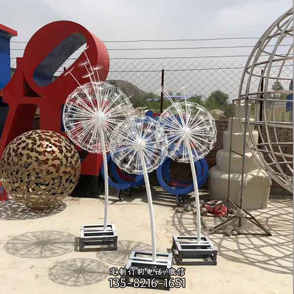 廣場不銹鋼創意抽象園林景觀雕塑（2）