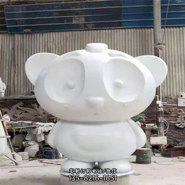 商場玻璃鋼卡通大型熊雕塑（1）