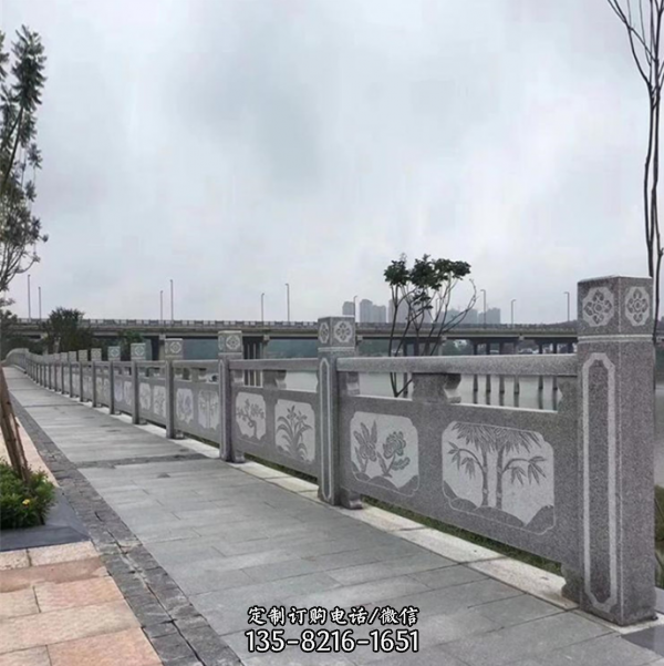 古建石欄桿仿古石雕欄板（2）