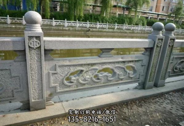 城市河道大橋花崗巖石欄板多種樣式雕刻（4）