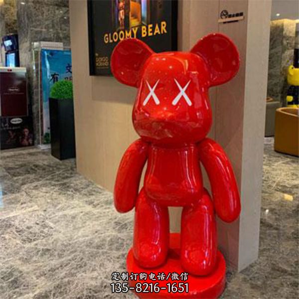 玻璃鋼網紅擺件 商場卡通美陳裝飾品雕塑