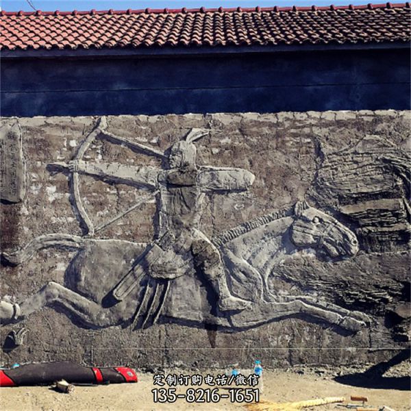 浮雕 室外背景墻文化主題學(xué)校園林雕塑（2）