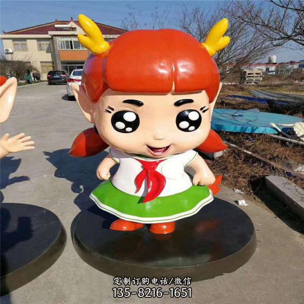 城市主題公園卡通動(dòng)物公仔雕塑（4）