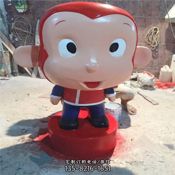 商場(chǎng)游樂(lè)園擺放玻璃鋼卡通動(dòng)物造型制品