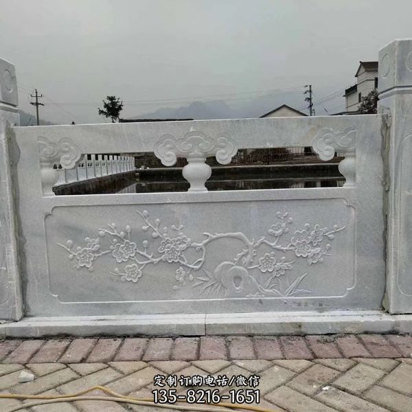 園林景觀青石石雕圍欄雕塑（5）